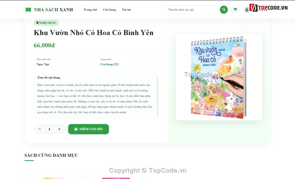 Website bán hàng trực tuyến,sách bán,bán